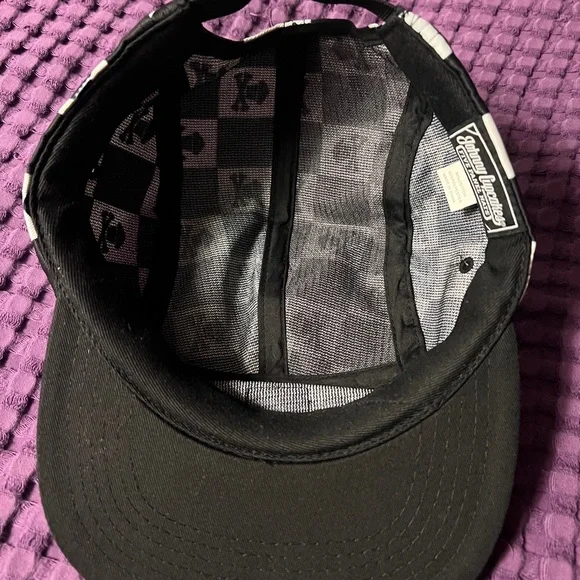 Johnny Cupcakes -Black and White 5 panel hat - Picture 2 of 3